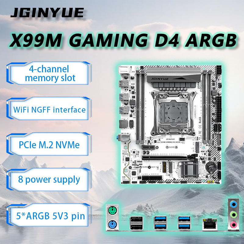 Ecc Ram Server - JGINYUE X99 Anakart LGA2011-3 M-ATX Xeon