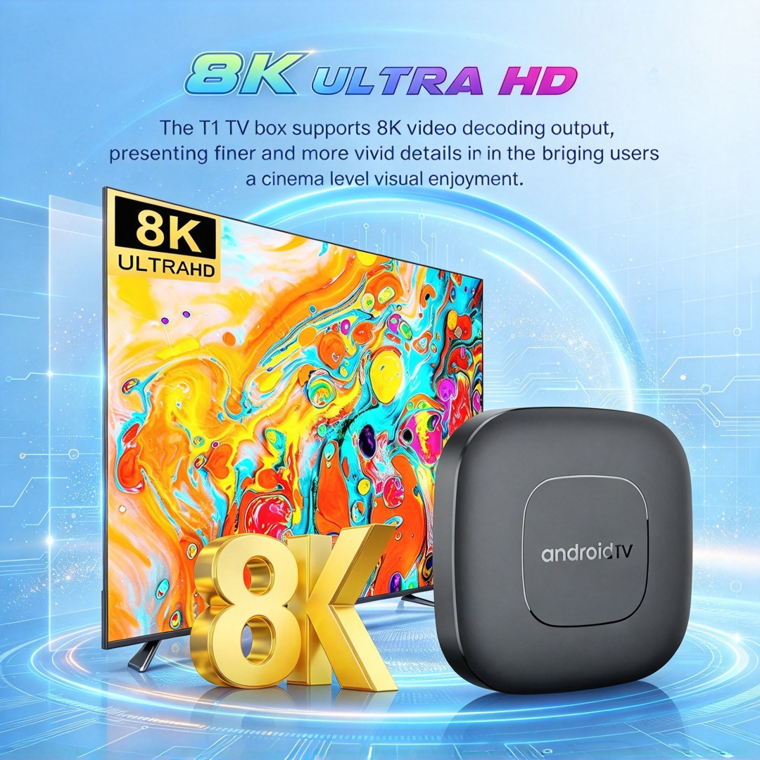Android 16 8K Akıllı TV Kutusu - Ddr3 8Gb incelemesi ve fiyatı