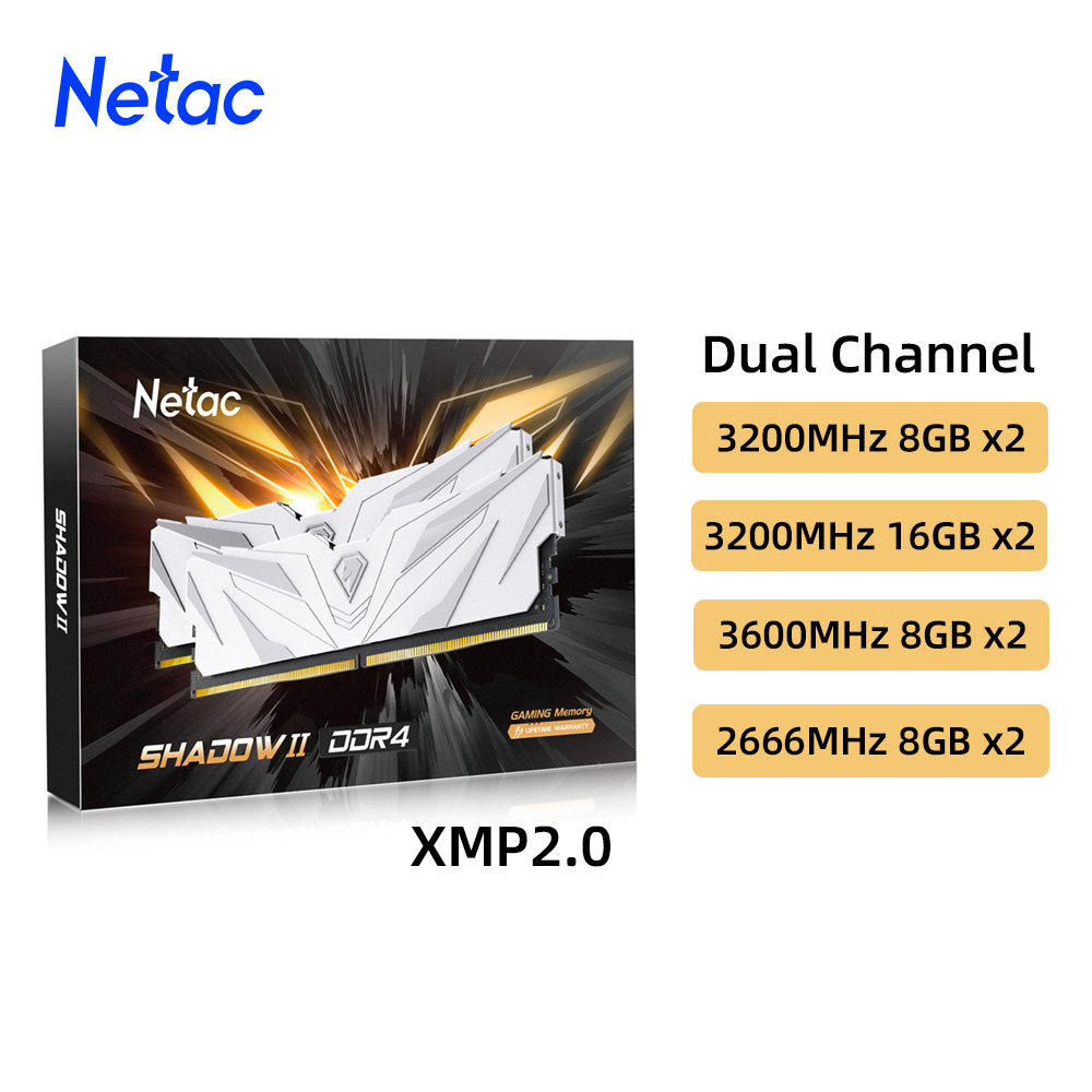 Netac Ram bellek DDR4 8GBX2 16 - Ddr4 3200Mhz incelemesi ve fiyatı