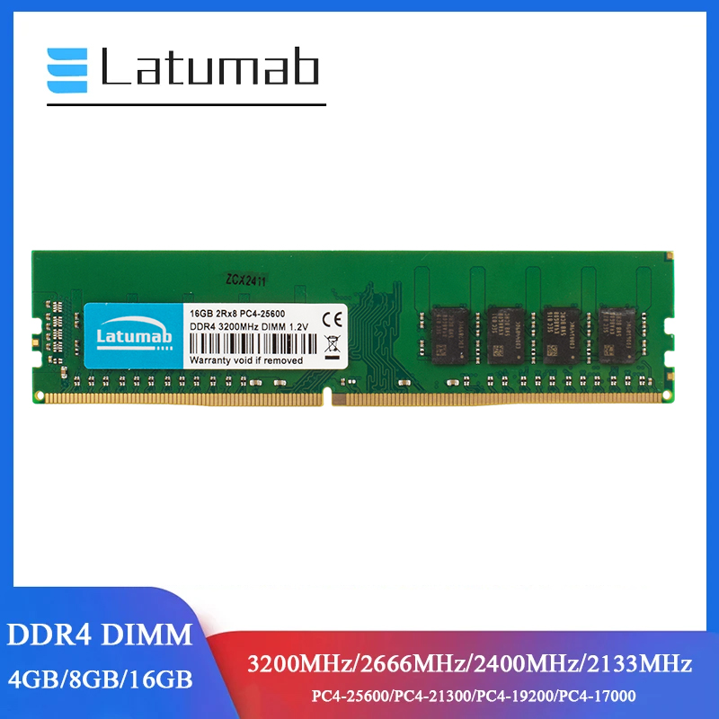 Latumab RAM DDR4 Masaüstü Memo - Sodimm Ddr4 incelemesi ve fiyatı