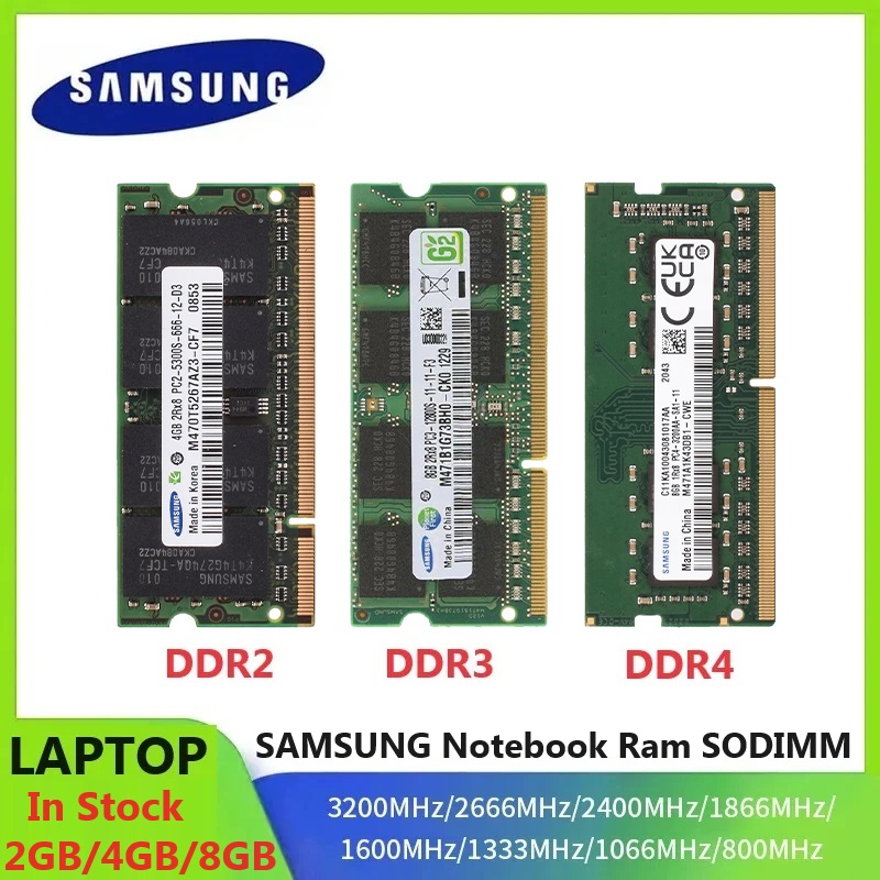 SAMSUNG Dizüstü Memoria DDR4 D - Ddr2 Ram incelemesi ve fiyatı