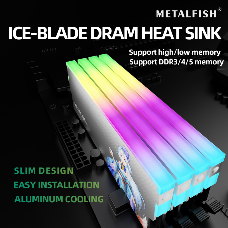 METALFISH DRAM Soğutucu 5 V-3P - Ddr3 8Gb incelemesi ve fiyatı